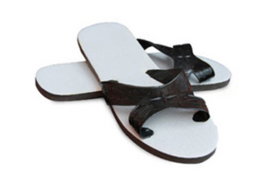 Cross (X) Strap Shower Sandal - Black