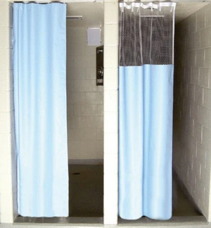 Break-A-Way Shower Curtain