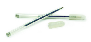 Clear Flexible Pen with Cap