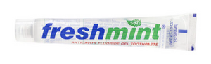 Freshmint Clear Gel Toothpaste Tubes