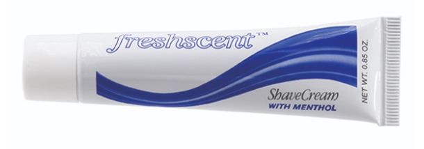 Freshscent Brushless Shaving Cream Tube