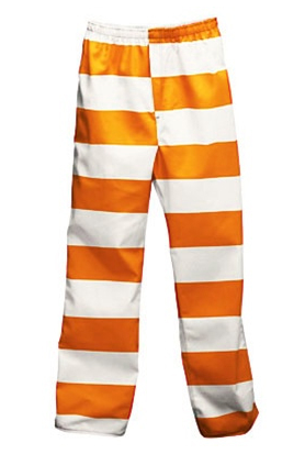 Inmate Pants - Striped