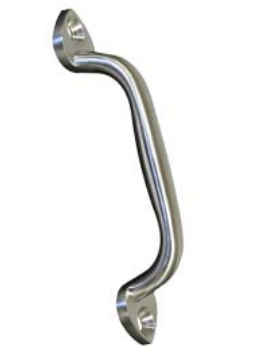 Raised Pull with Oval Head Stainless Screw